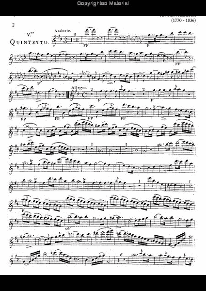 Wind Quintet, Op. 99, No. 5 image number null