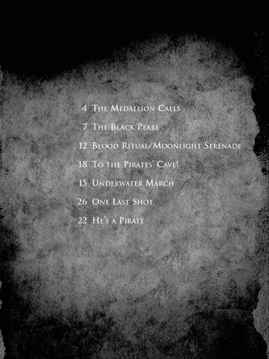 Pirates of the Caribbean – The Curse of the Black Pearl Piano Solo scores gallery preview page 2