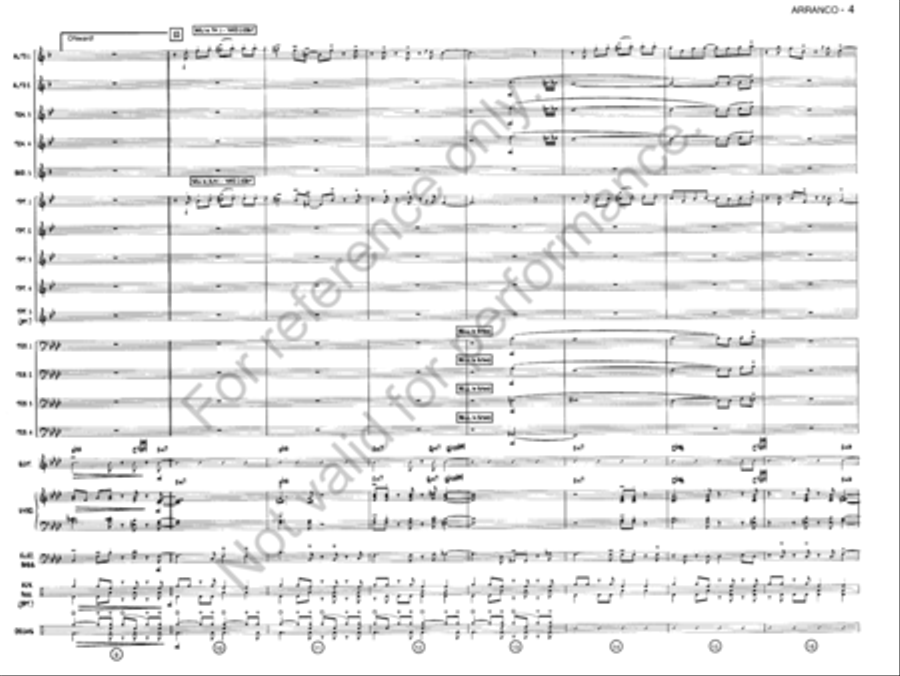 Arranco Jazz Ensemble scores gallery preview page 3