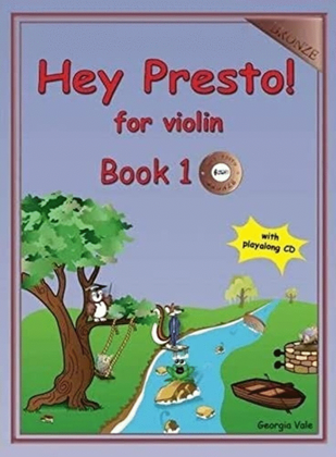 Book cover for Hey Presto For Violin Book 1 Bronze