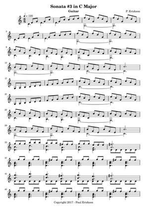 Sonata No. 3 in C Major