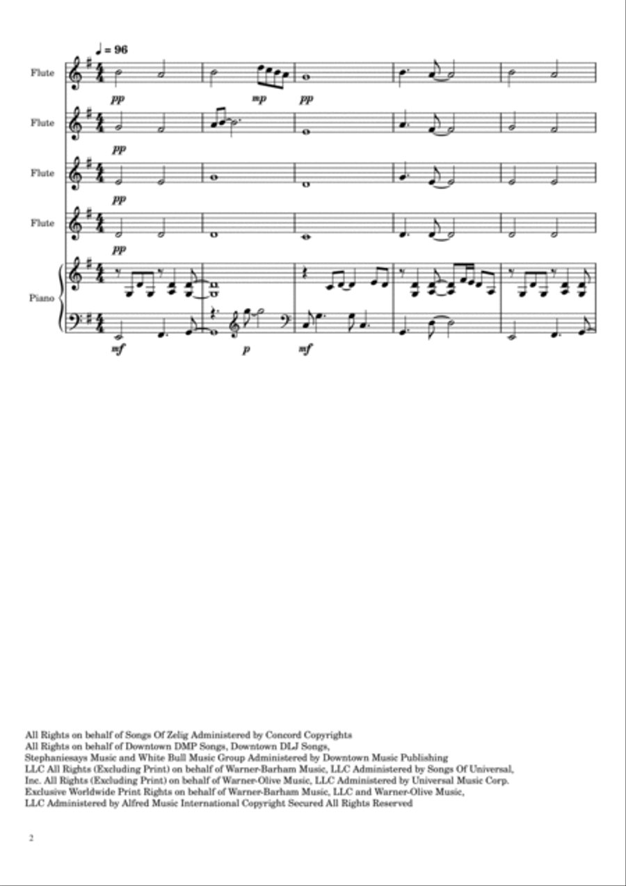 Shallow Shallow Woodwind Ensemble scores gallery preview page 2