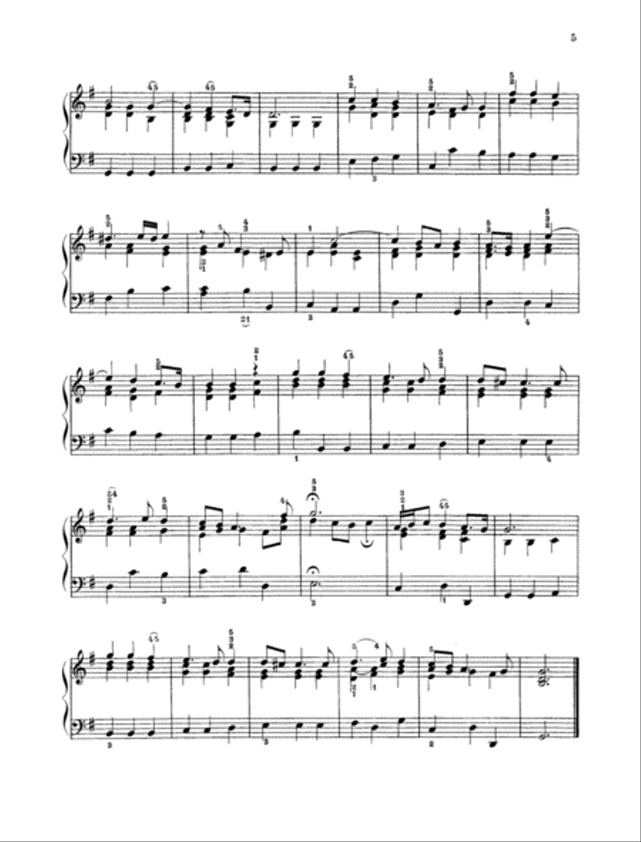 Classical Favourites Piano Solo scores gallery preview page 4
