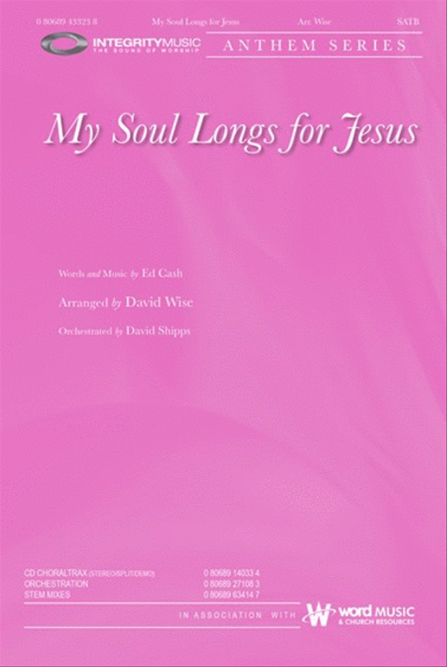 My Soul Longs for Jesus - Anthem Choir scores gallery preview page 1