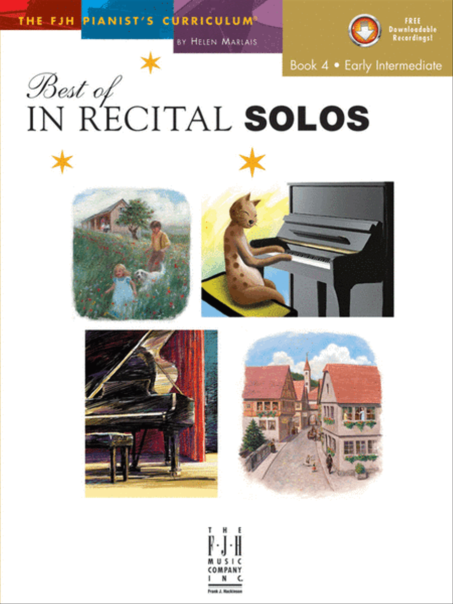 Best of In Recital Solos, Book 4 (NFMC) Piano Method scores gallery preview page 2