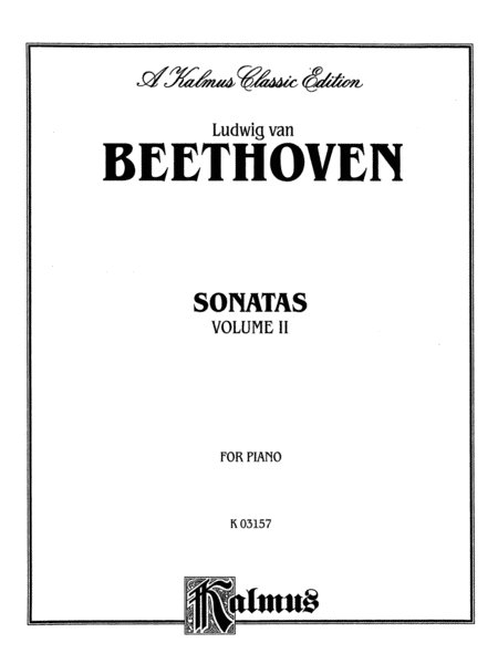 Sonatas (Urtext), Volume 2