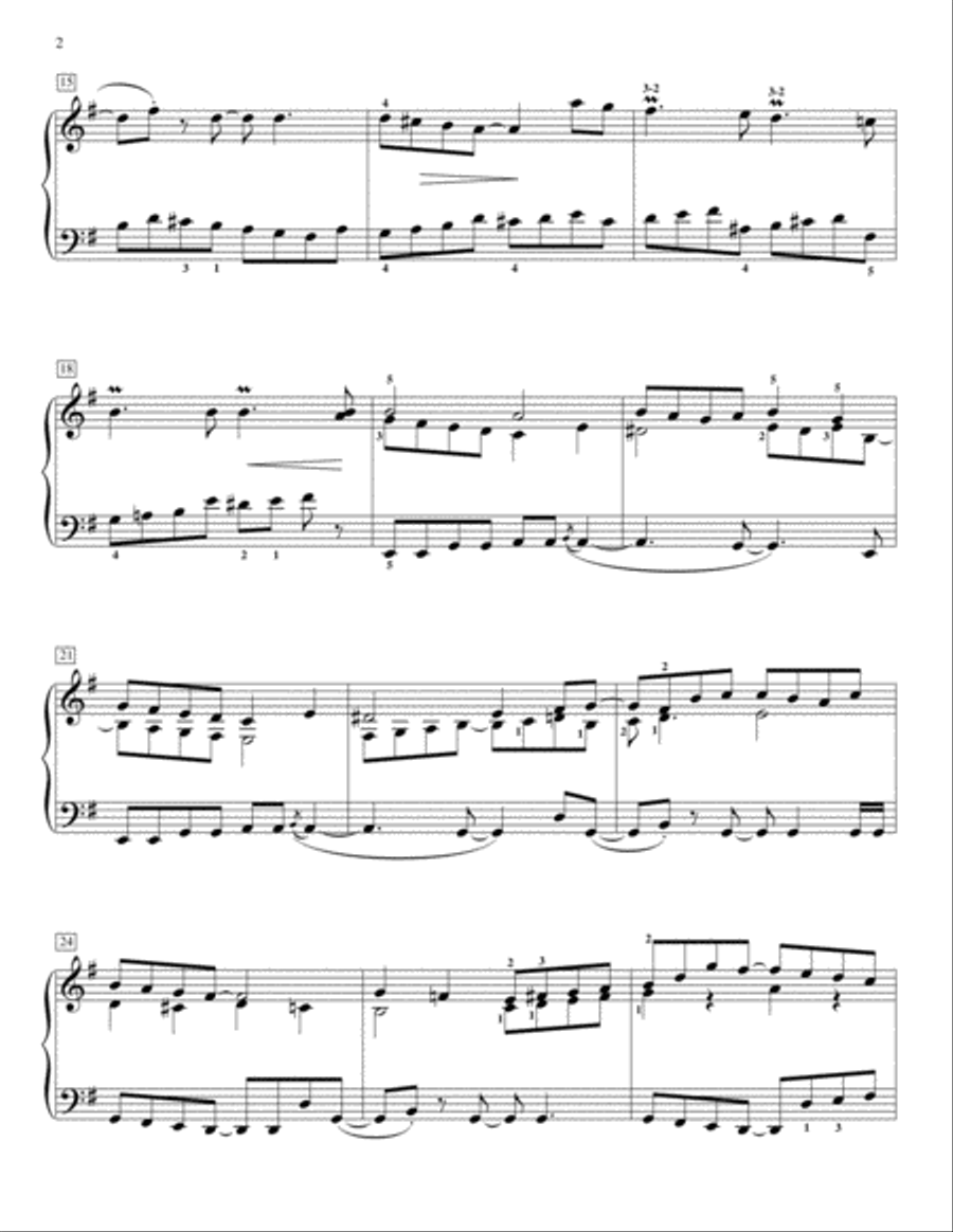 Hello Fugue (arr. Giovanni Deltori) Piano Method scores gallery preview page 2