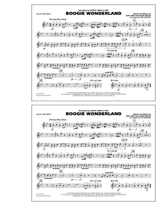 Boogie Wonderland - 2nd Bb Trumpet