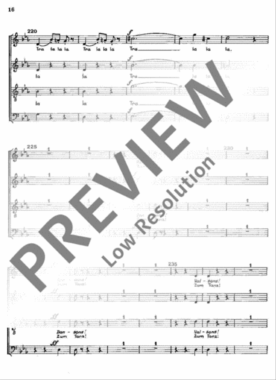 Valse avec choeur TB scores gallery preview page 17