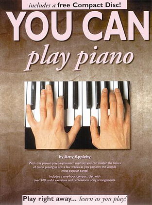 Book cover for You Can Play Piano!