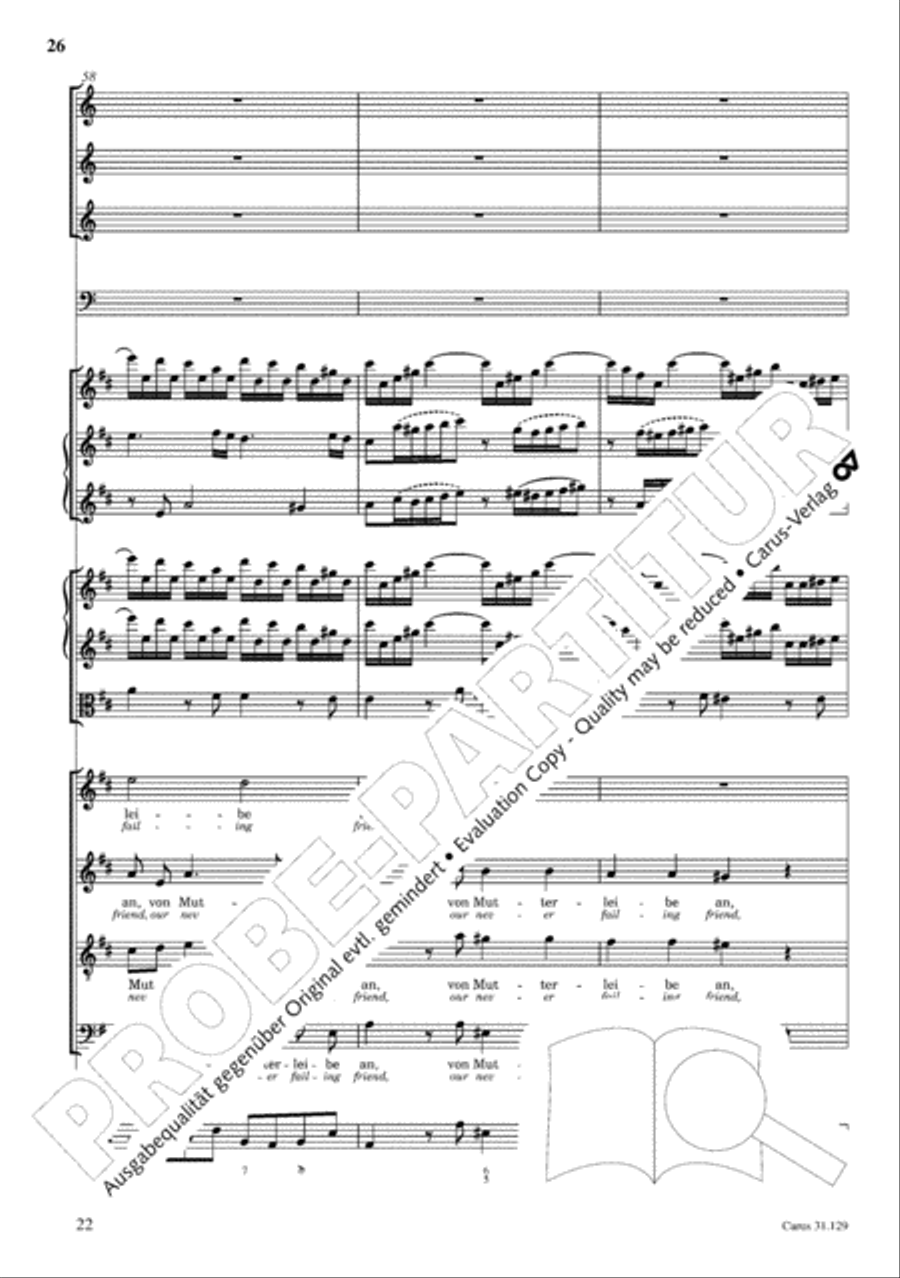 The Complete Sacred Vocal Works (Das geistliche Vokalwerk) Voice scores gallery preview page 27