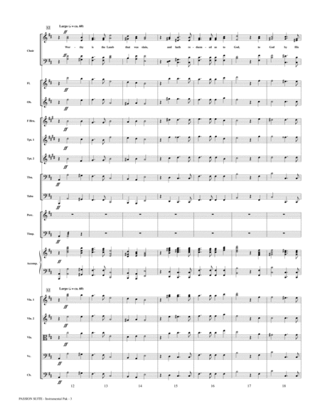 Passion Suite - Full Score