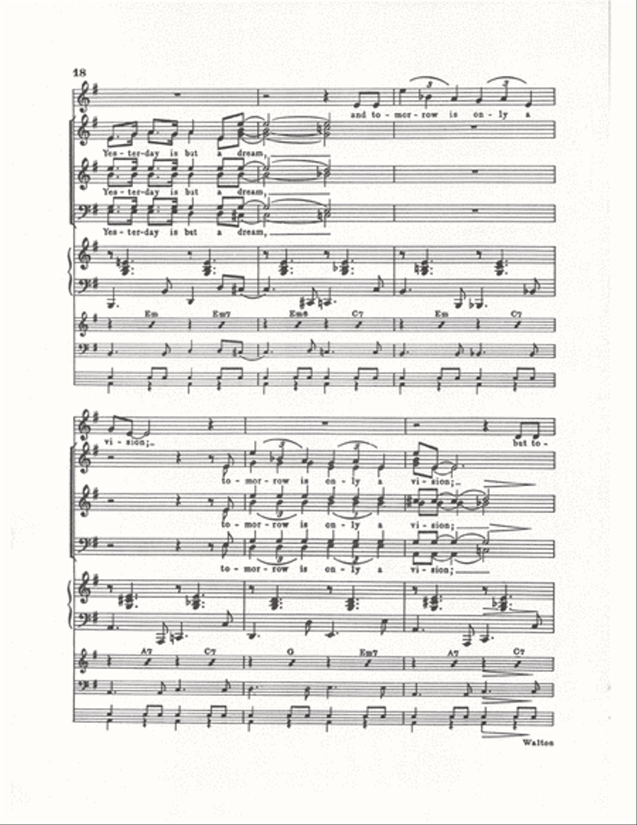 Look to this Day (Vocal Score) Divisi scores gallery preview page 18