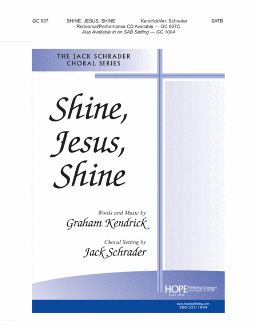 Shine, Jesus, Shine Choir scores gallery preview page 1