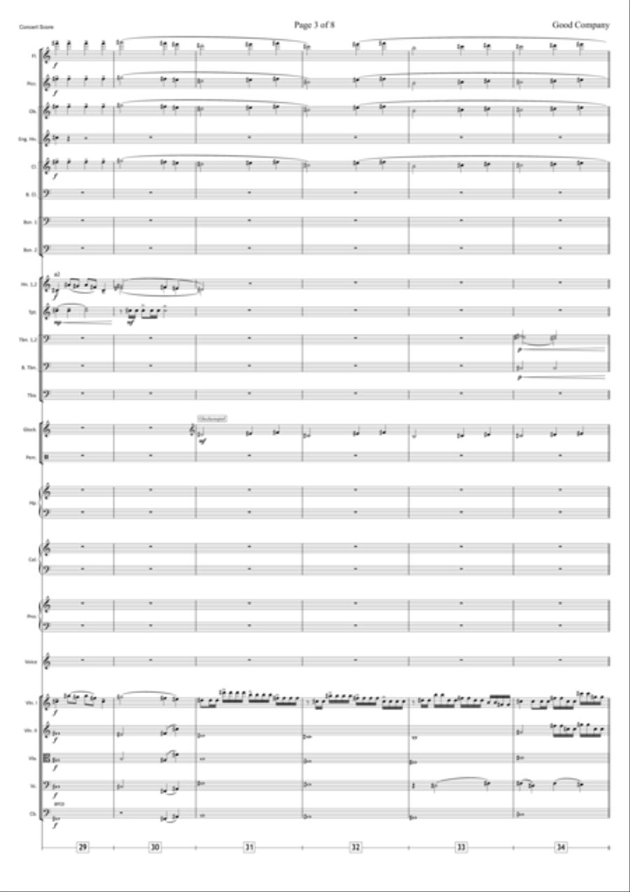 Good Company Good Company Full Orchestra scores gallery preview page 4
