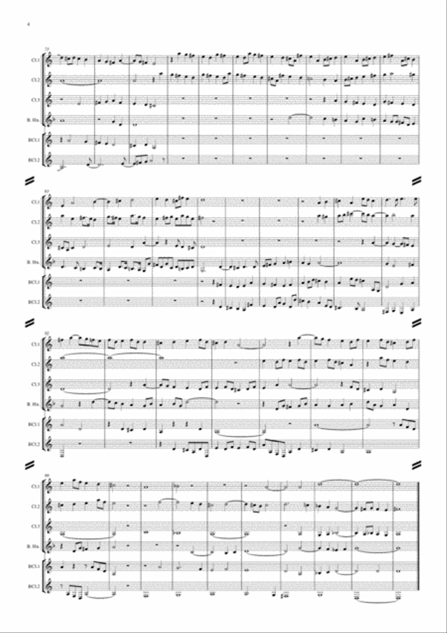 Jenkins - Fantazia No. 4 Small Ensemble scores gallery preview page 4