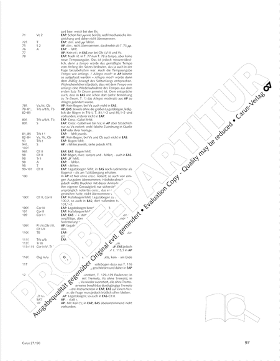 Te Deum 4-Part scores gallery preview page 104