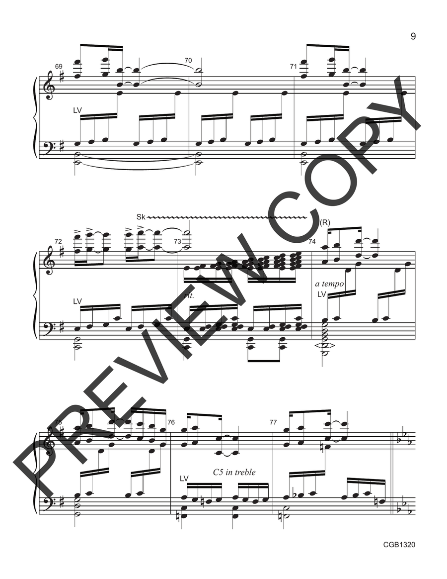 Aurora Aurora Handbell Choir scores gallery preview page 8
