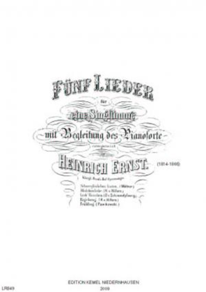 Book cover for Fünf Lieder