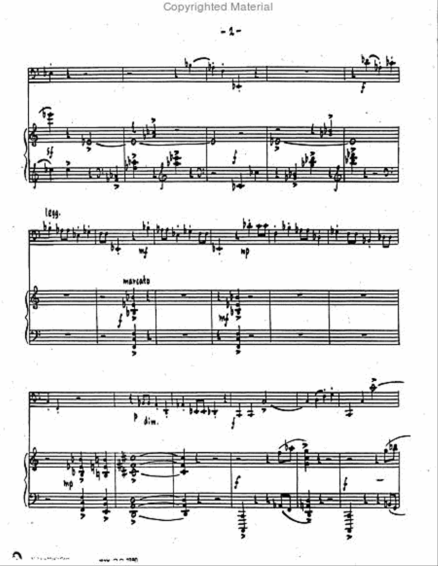 Sonata Tuba scores gallery preview page 3