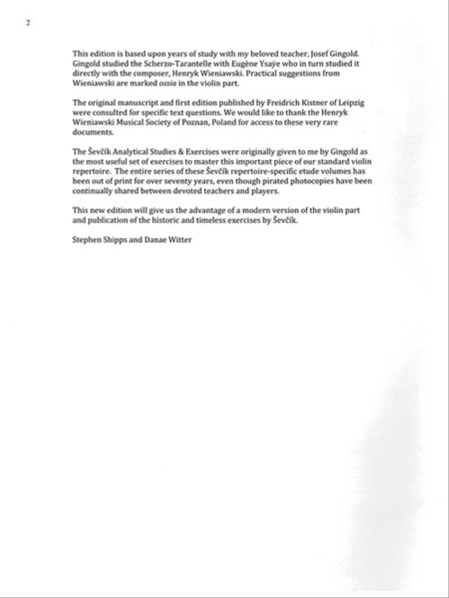 Scherzo-Tarantelle Violin Solo scores gallery preview page 3