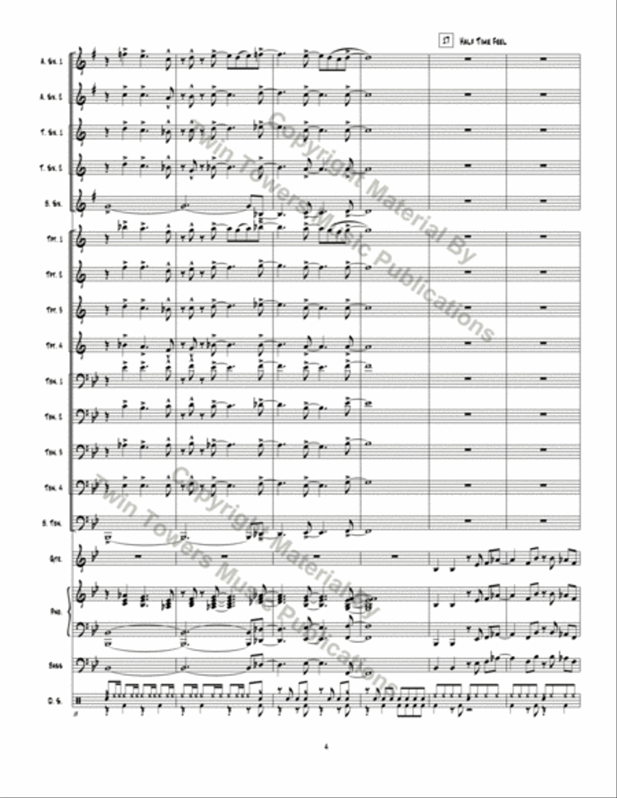Slipstream Slipstream Jazz Ensemble scores gallery preview page 5