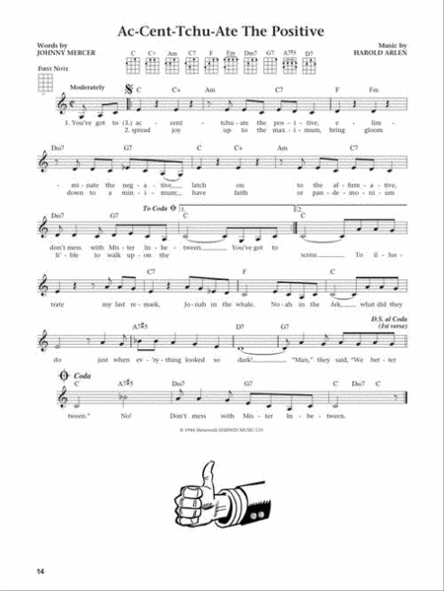 The Daily Ukulele: Leap Year Edition for Baritone Ukulele Piano scores gallery preview page 15