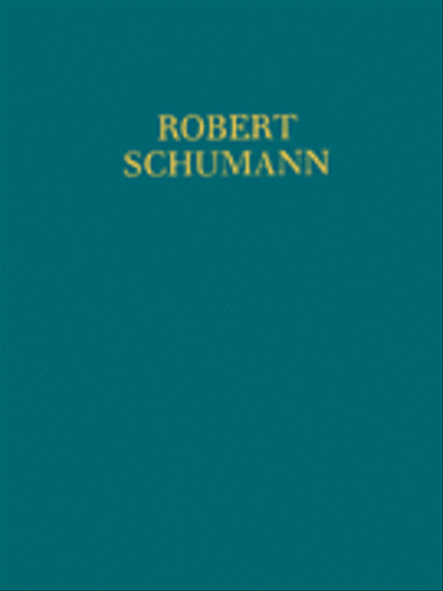 Schumann Compl.edition 1/3/1 Orchestra scores gallery preview page 1