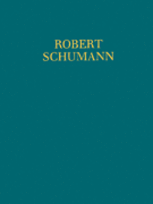 Book cover for Schumann Compl.edition 1/3/1