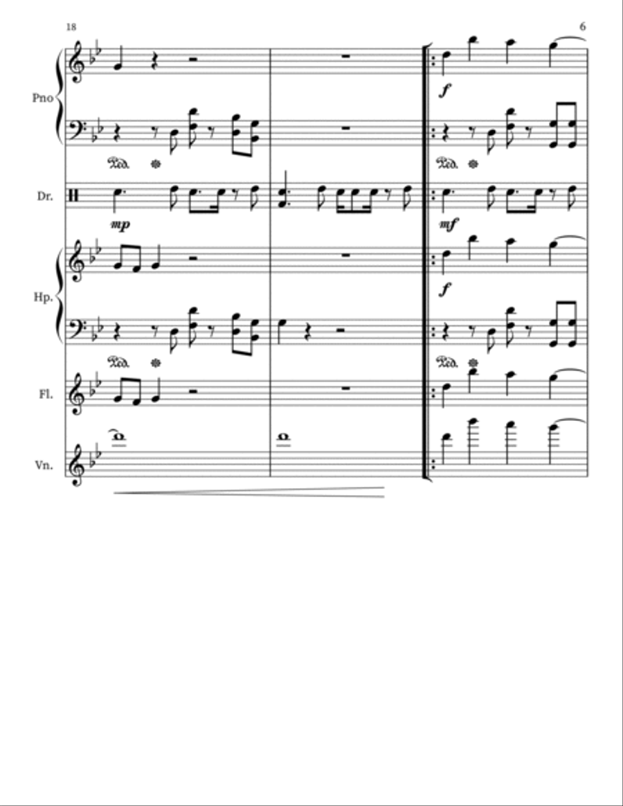 Regarding You Small Ensemble scores gallery preview page 6