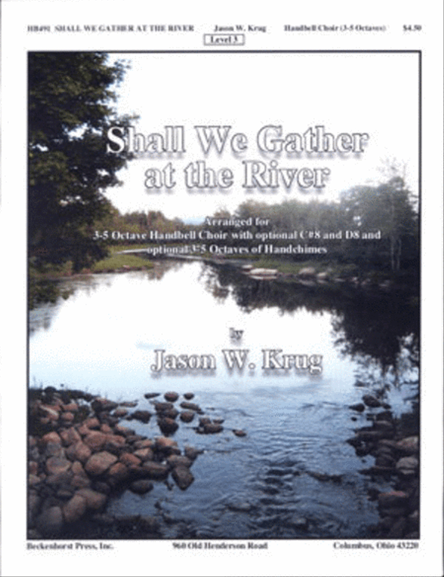 Shall We Gather at the River (Krug) 5-Octaves scores gallery preview page 1