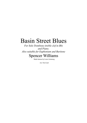 Book cover for Basin Street Blues