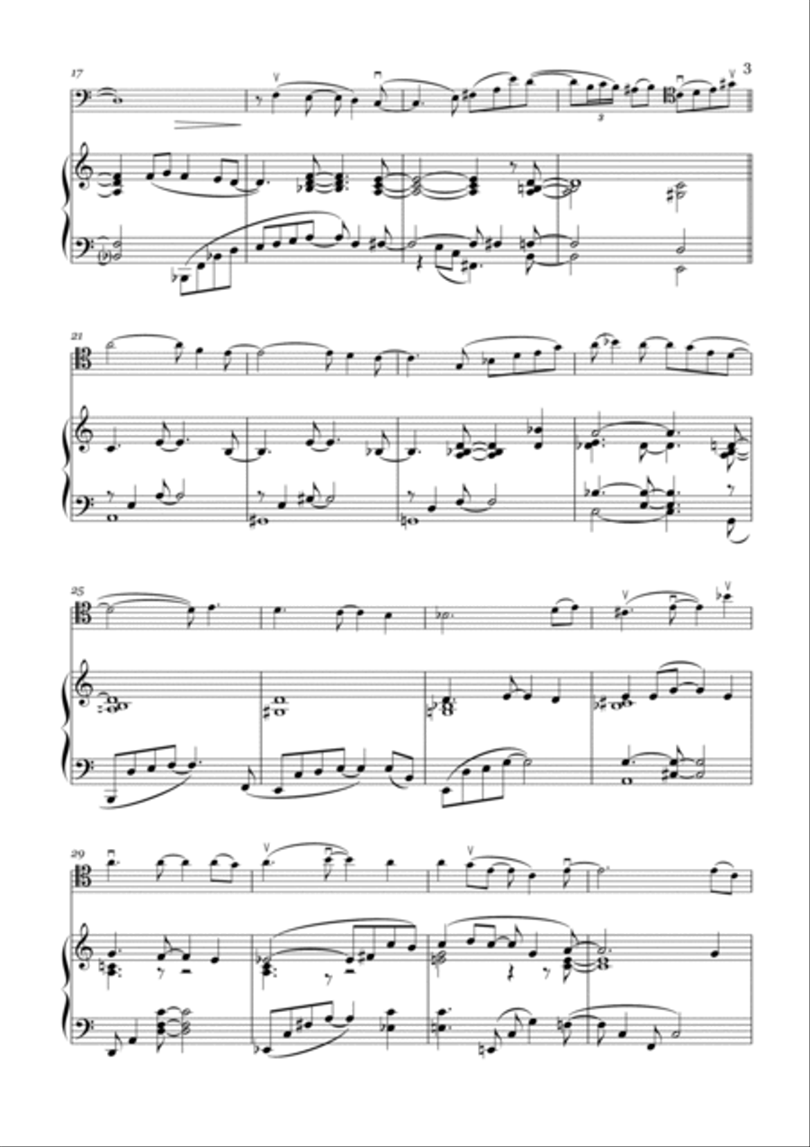 O Grande Amor Piano scores gallery preview page 3