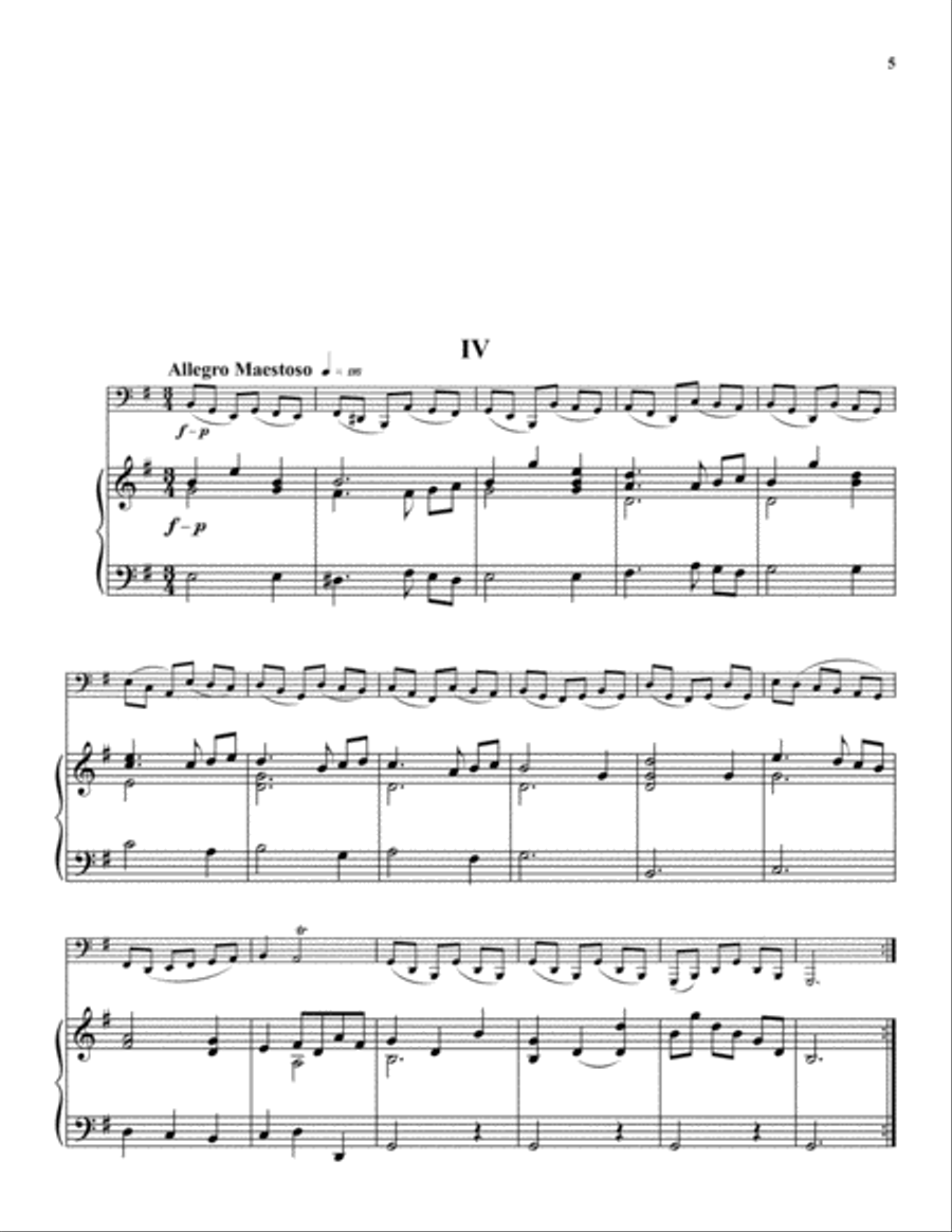 Sonata #2 Sonata #2 Tuba scores gallery preview page 5