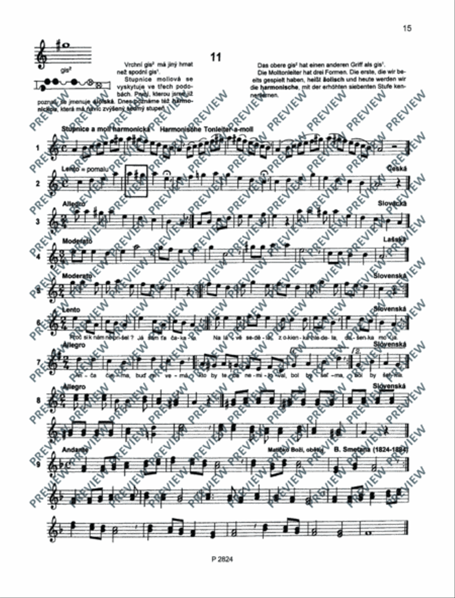 School for Descant Recorder Soprano Recorder scores gallery preview page 16