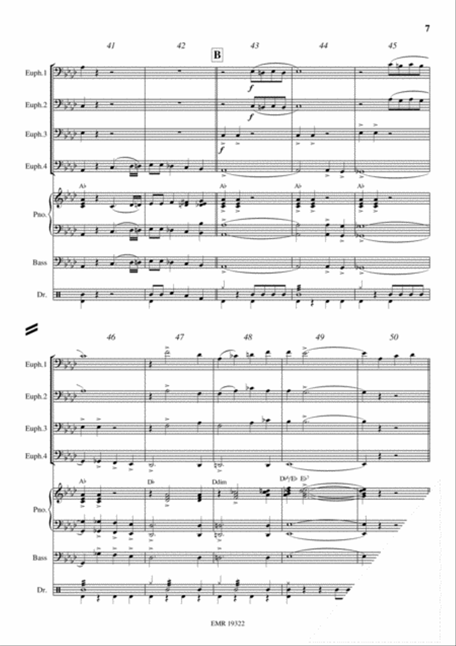 Good Friends Euphonium Quartet scores gallery preview page 7