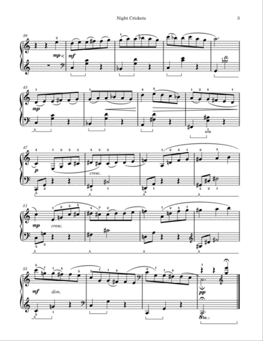 Forest Rhythms Piano Solo scores gallery preview page 5
