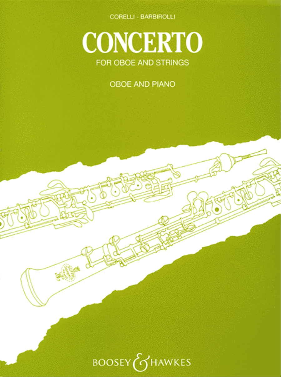 Concerto for Oboe and Strings Piano scores gallery preview page 1