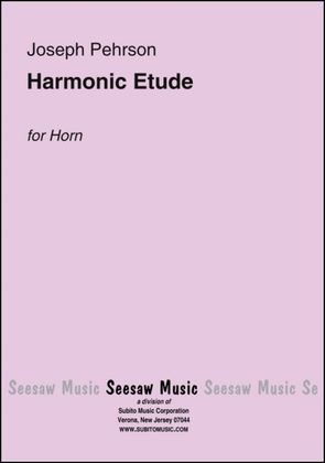 Harmonic Etude