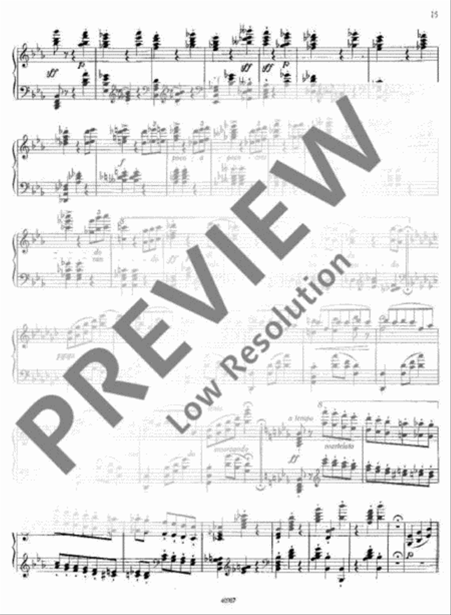 Arabesken Piano Solo scores gallery preview page 16