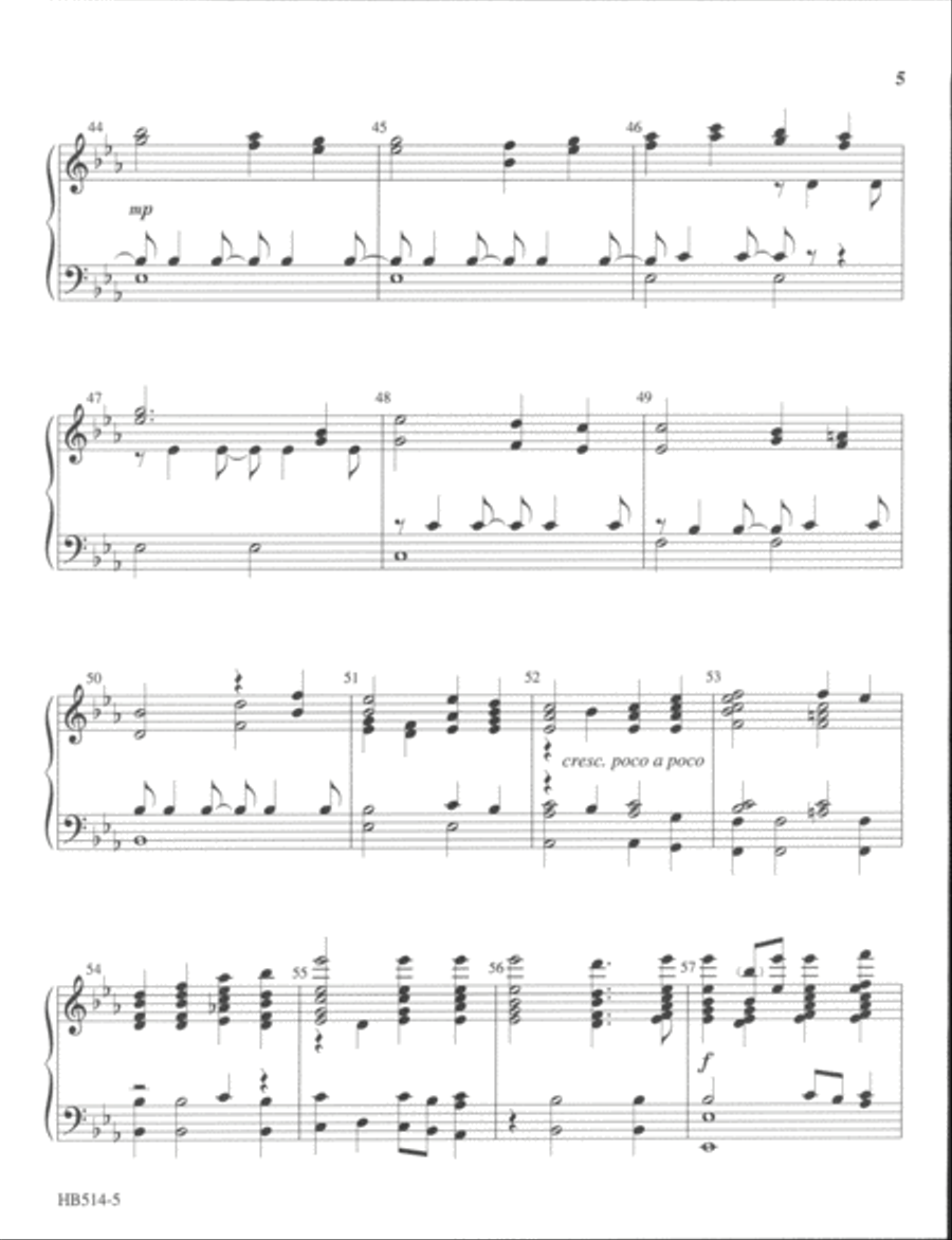 Be Still, My Soul - Larson 5-Octaves scores gallery preview page 5