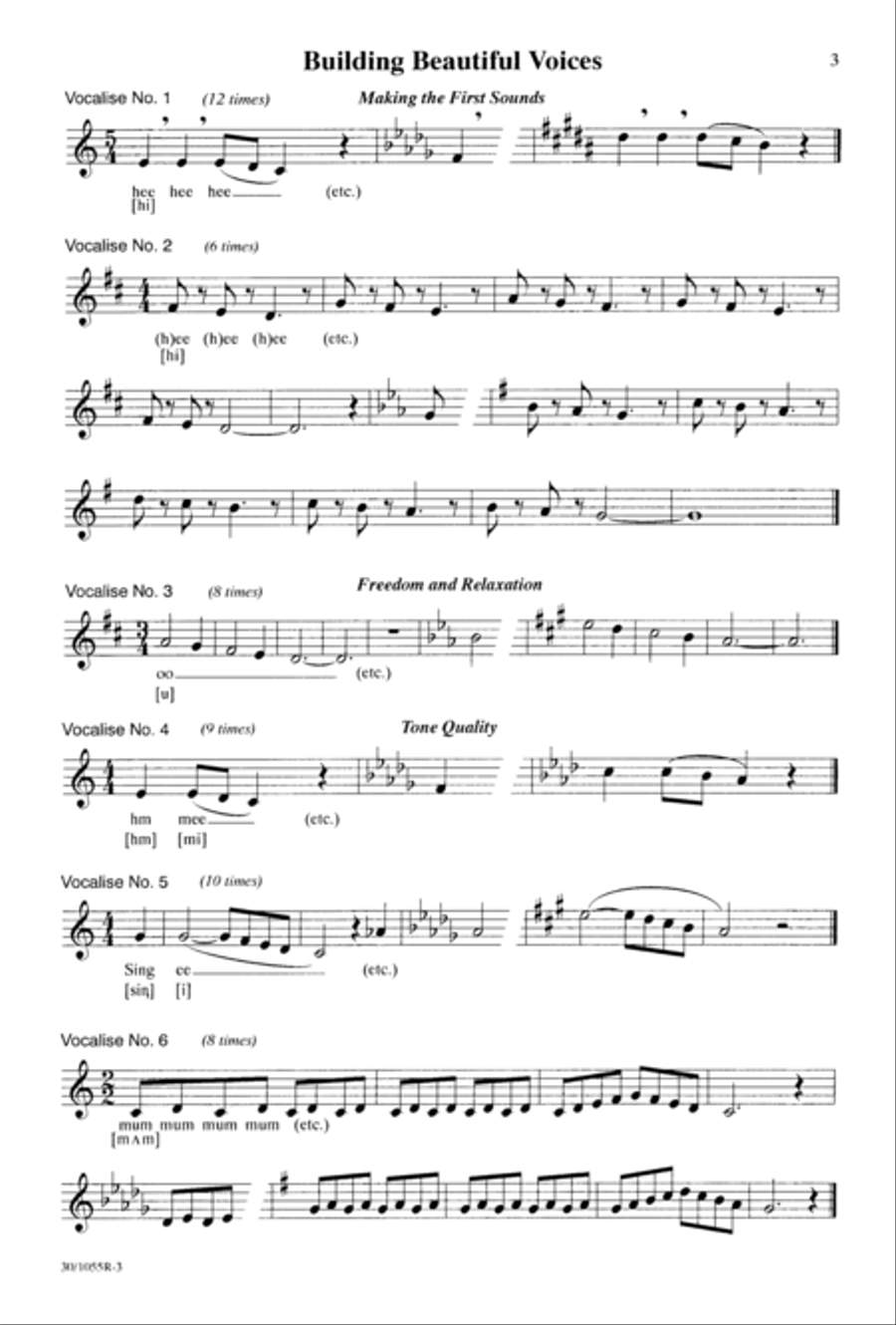 Building Beautiful Voices - Singers Edition Voice scores gallery preview page 3