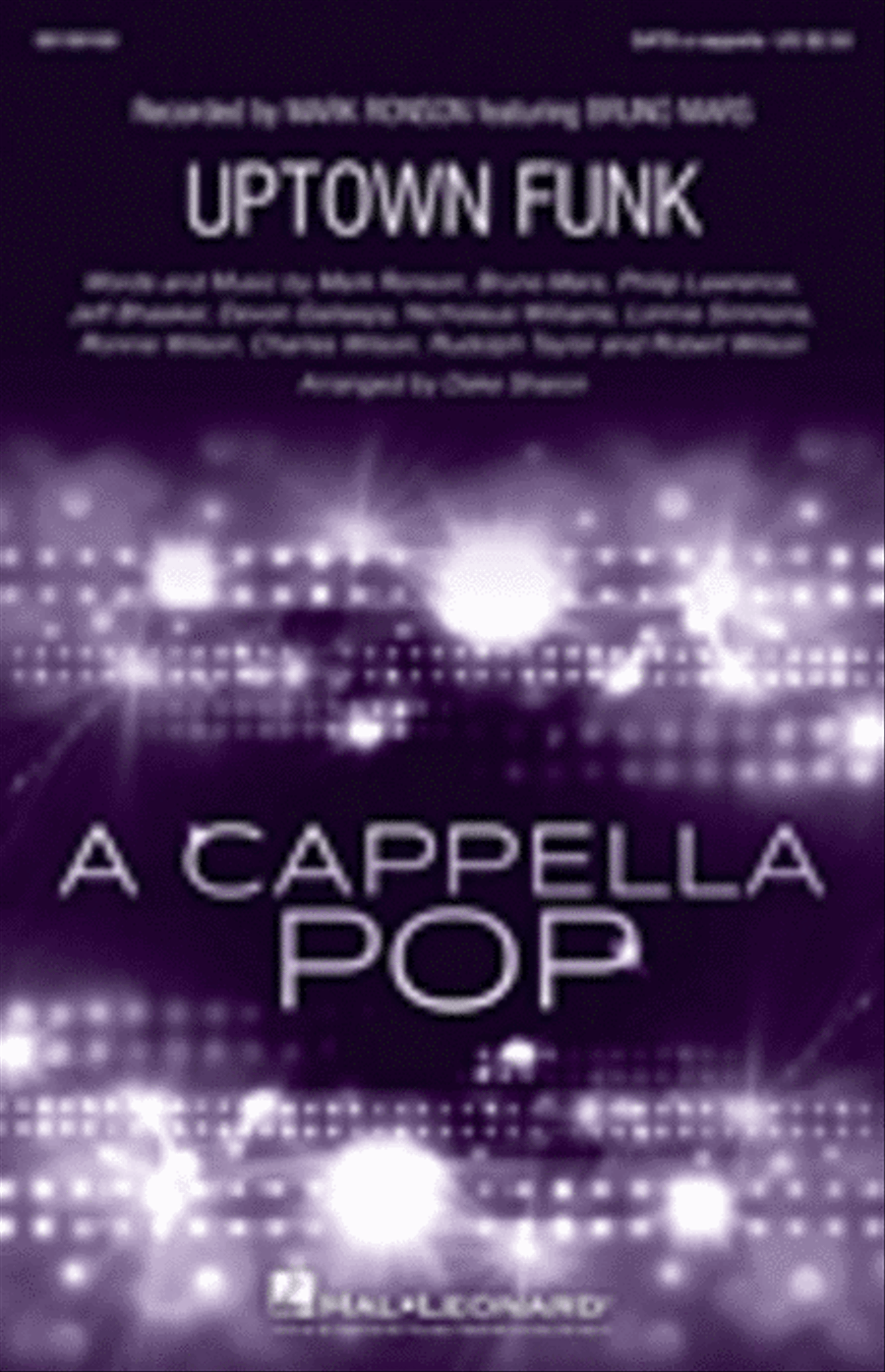 Uptown Funk 4-Part scores gallery preview page 1