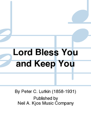 Book cover for Lord Bless You and Keep You