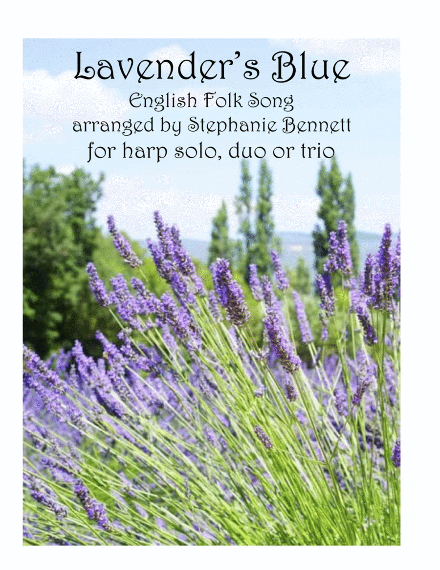 Lavender's Blue Harp Solo, Duet or Trio Small Ensemble scores gallery preview page 1