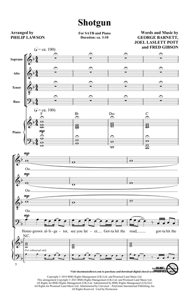 Shotgun (arr. Philip Lawson)