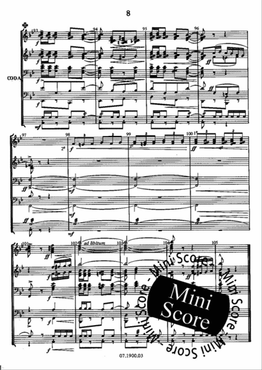 Formation Flight Concert Band scores gallery preview page 12