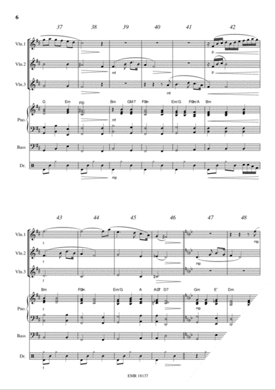 The Last Rose Of Summer Violin scores gallery preview page 6