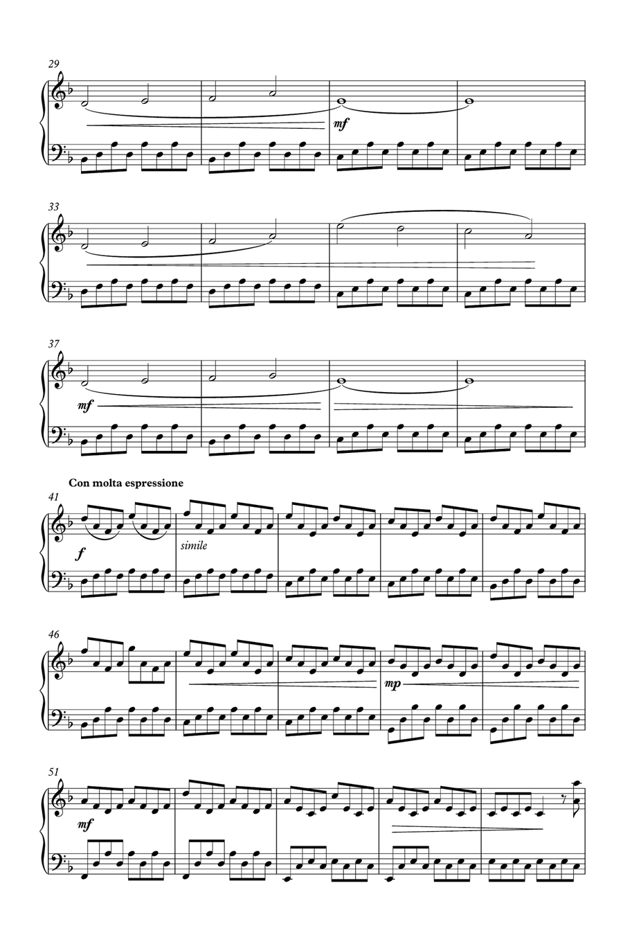 Torn Piano Solo scores gallery preview page 2