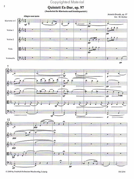 Quintett Es-Dur, op. 97